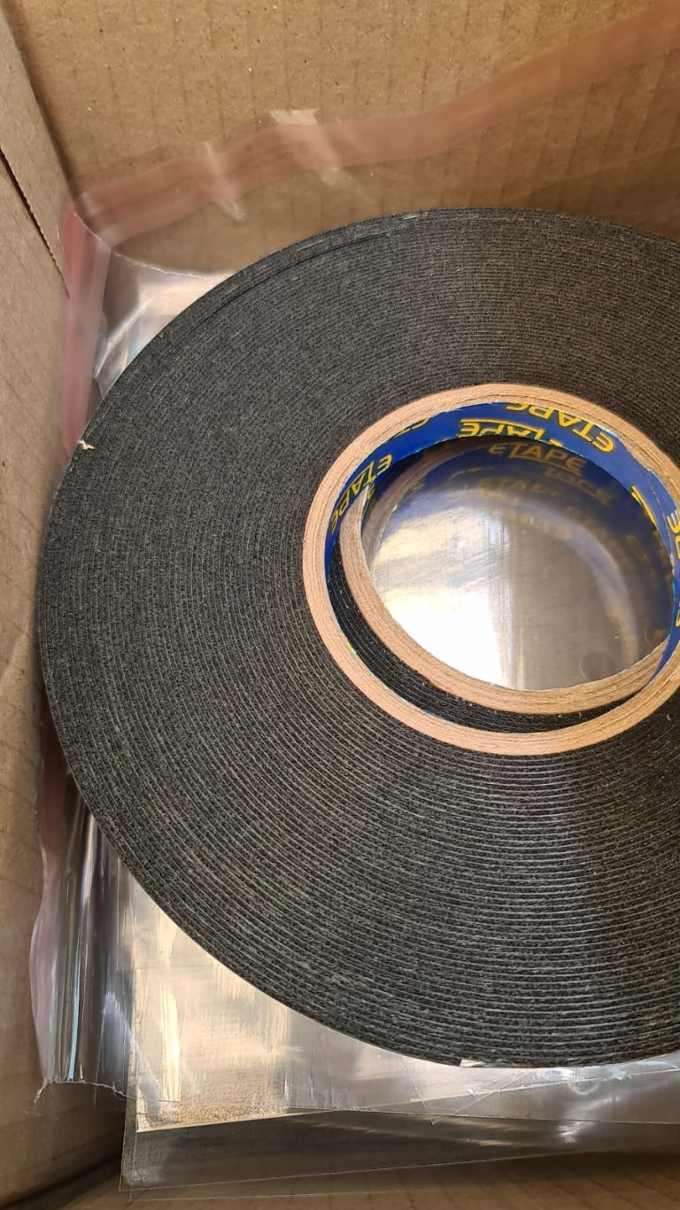 Black Foam Tape 1mm thick x 25m Backyard Scrappers